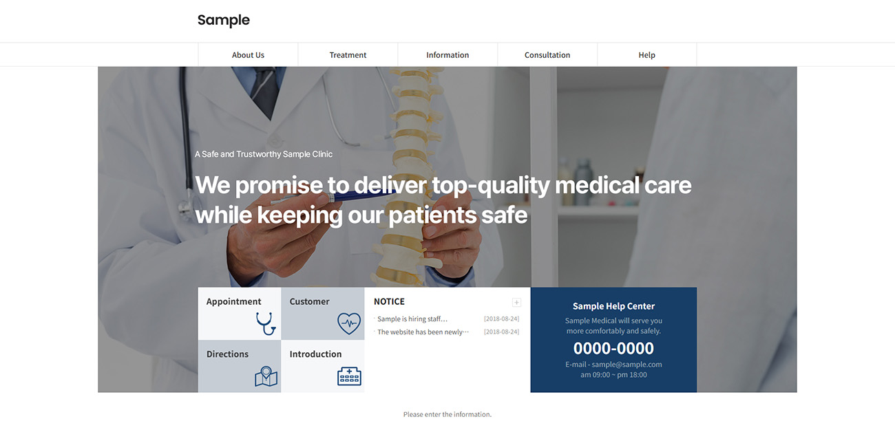 Medical Clinic & Hospital Website HTML Template