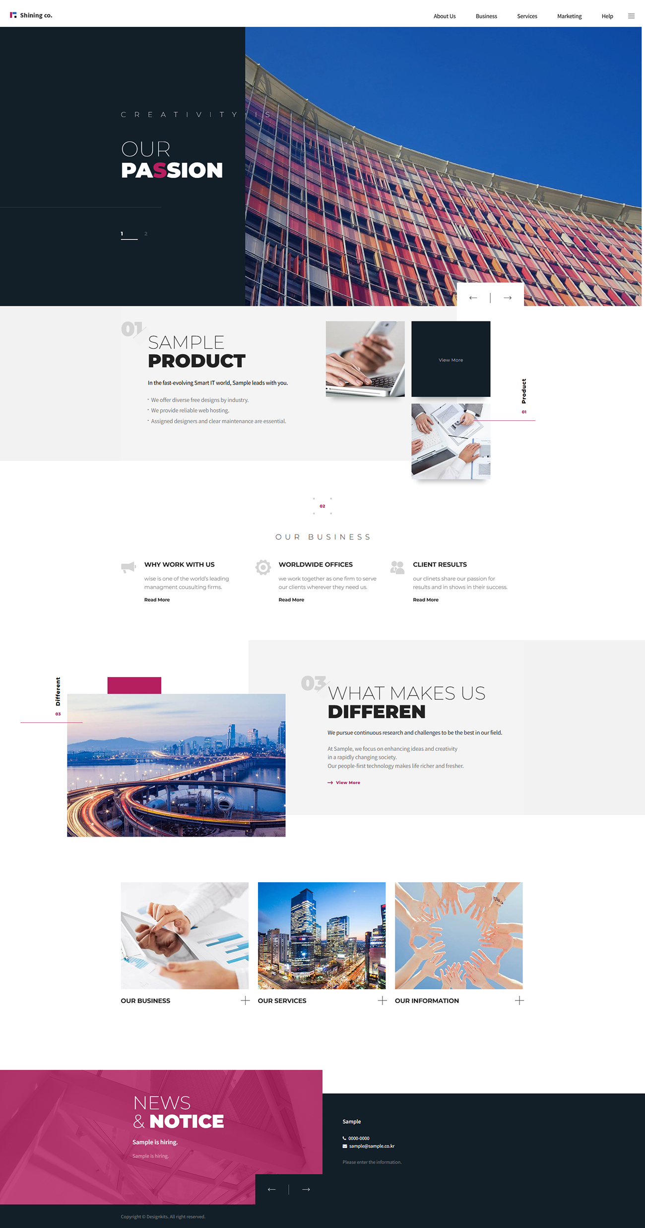 Creative Corporate Business HTML Website Template