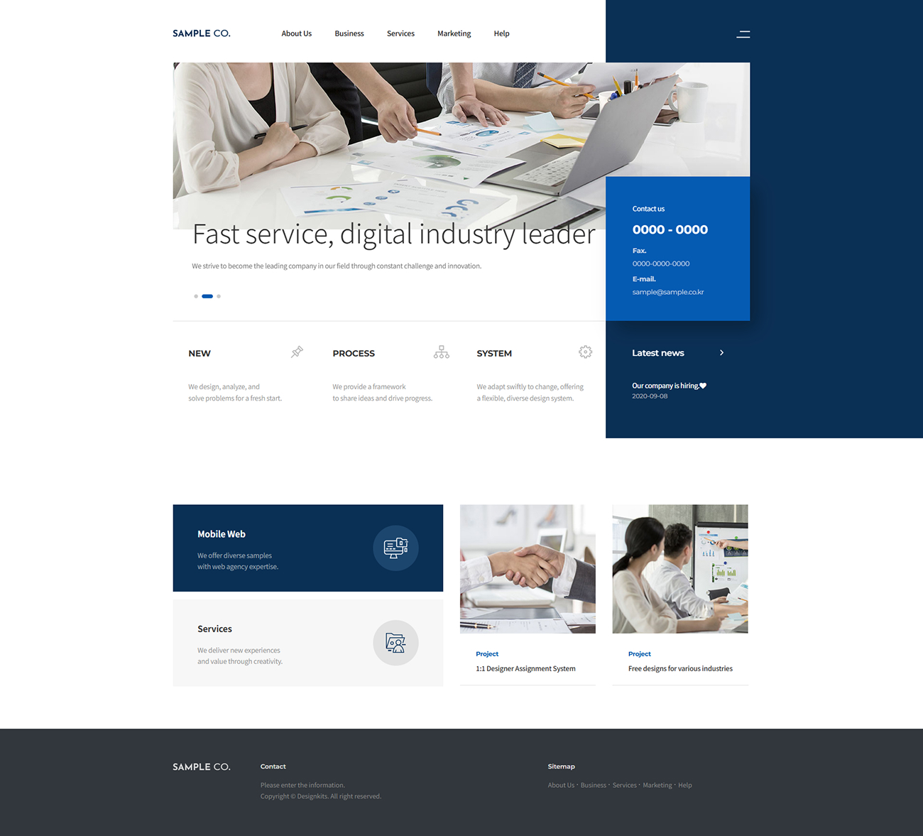 Digital Business & IT Service HTML Template
